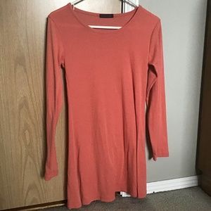 Girls Casual Dress (coral)